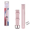 VOLTE-TEL VT133 ΛΟΥΡΑΚΙ ΡΟΛΟΓΙΟΥ ΣΙΛΙΚΟΝΗΣ METAL CLASP UNIVERSAL 18mm (SAMSUNG GALAXY FIT 3 R390) PINK