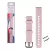 VOLTE-TEL VT133 ΛΟΥΡΑΚΙ ΡΟΛΟΓΙΟΥ ΣΙΛΙΚΟΝΗΣ METAL CLASP UNIVERSAL 18mm (SAMSUNG GALAXY FIT 3 R390) PINK