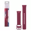 VOLTE-TEL VT132 ΛΟΥΡΑΚΙ ΡΟΛΟΓΙΟΥ ΣΙΛΙΚΟΝΗΣ SAMSUNG GALAXY FIT 3 R390 BURGUNDY