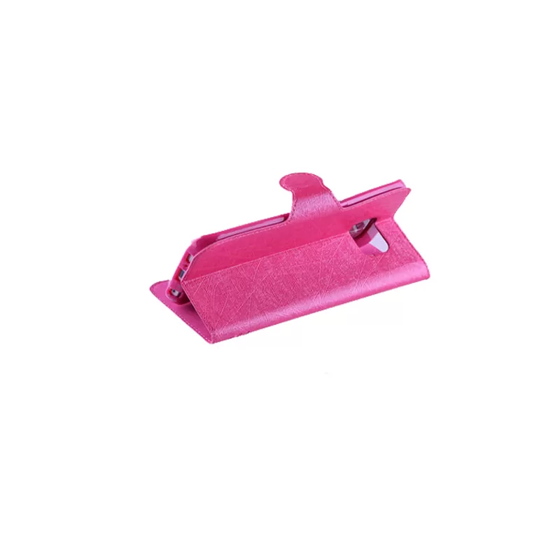 VOLTE-TEL LEATHER-TPU BOOK STAND ΘΗΚΗ SAMSUNG S6 EDGE PLUS G928 LINE PINK - Image 2
