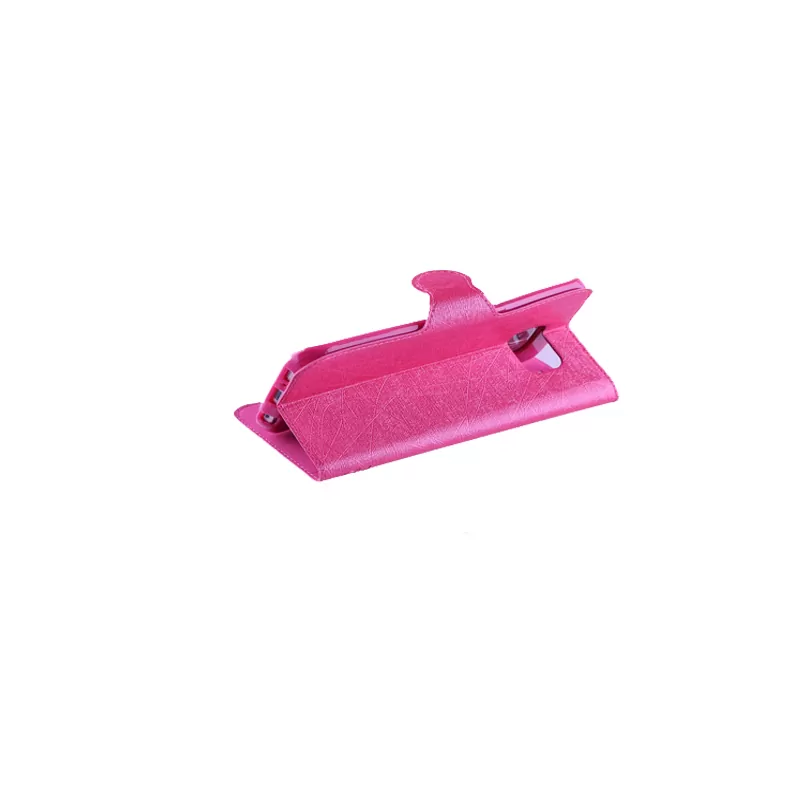 VOLTE-TEL LEATHER-TPU BOOK STAND ΘΗΚΗ SAMSUNG S6 EDGE G925 LINE PINK - Image 2