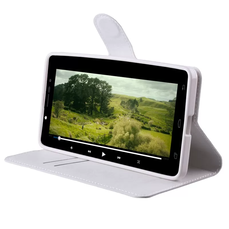 VOLTE-TEL LEATHER-TPU BOOK STAND ΘΗΚΗ MICROSOFT LUMIA 535 SILK WHITE - Image 3